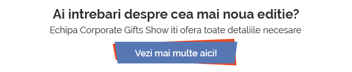 Corporate Gifts Show 2019 – un eveniment al simturilor