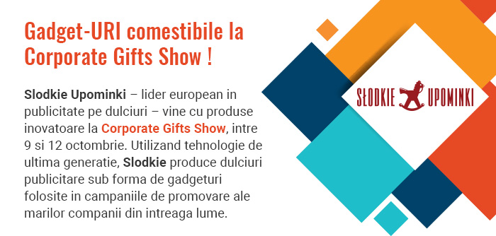 Corporate Gifts Show 2019 – un eveniment al simturilor