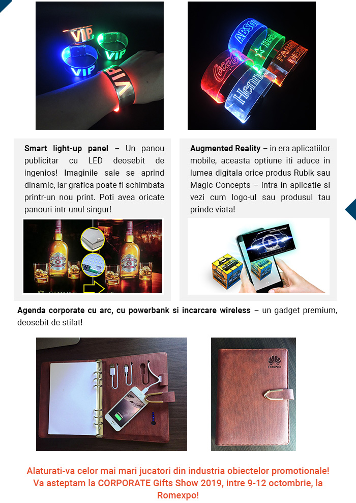 Corporate Gifts Show 2019 – un eveniment al simturilor