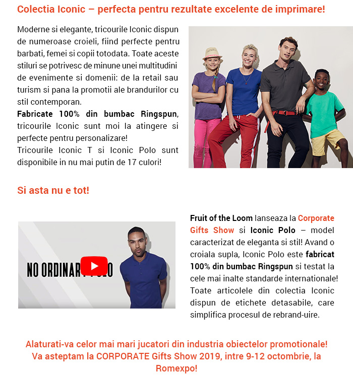 Corporate Gifts Show 2019 – un eveniment al simturilor