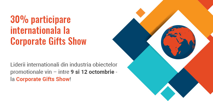 Corporate Gifts Show 2019 – un eveniment al simturilor