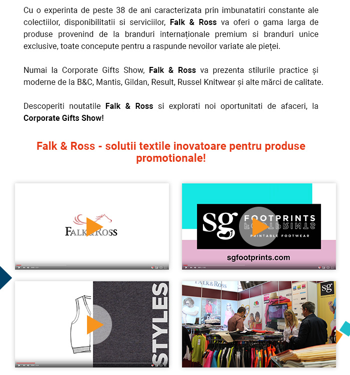 Corporate Gifts Show 2019 – un eveniment al simturilor