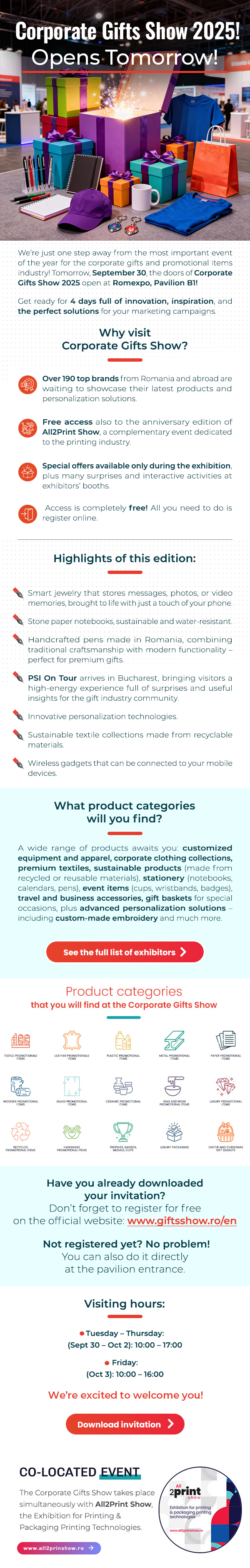 CORPORATE GIFTS SHOW